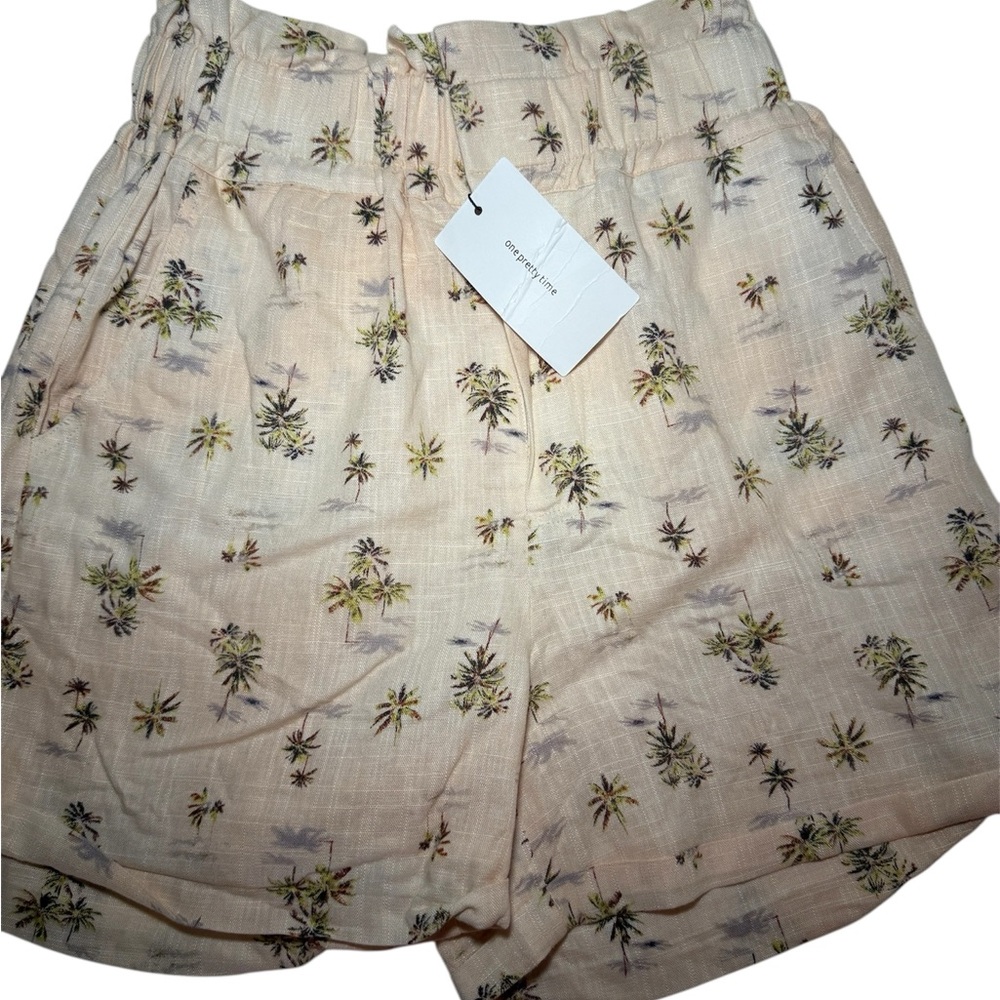 Palm Tree Print Women's Shorts